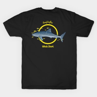 Reefhorse Whale Shark With Pilot Fish T-Shirt